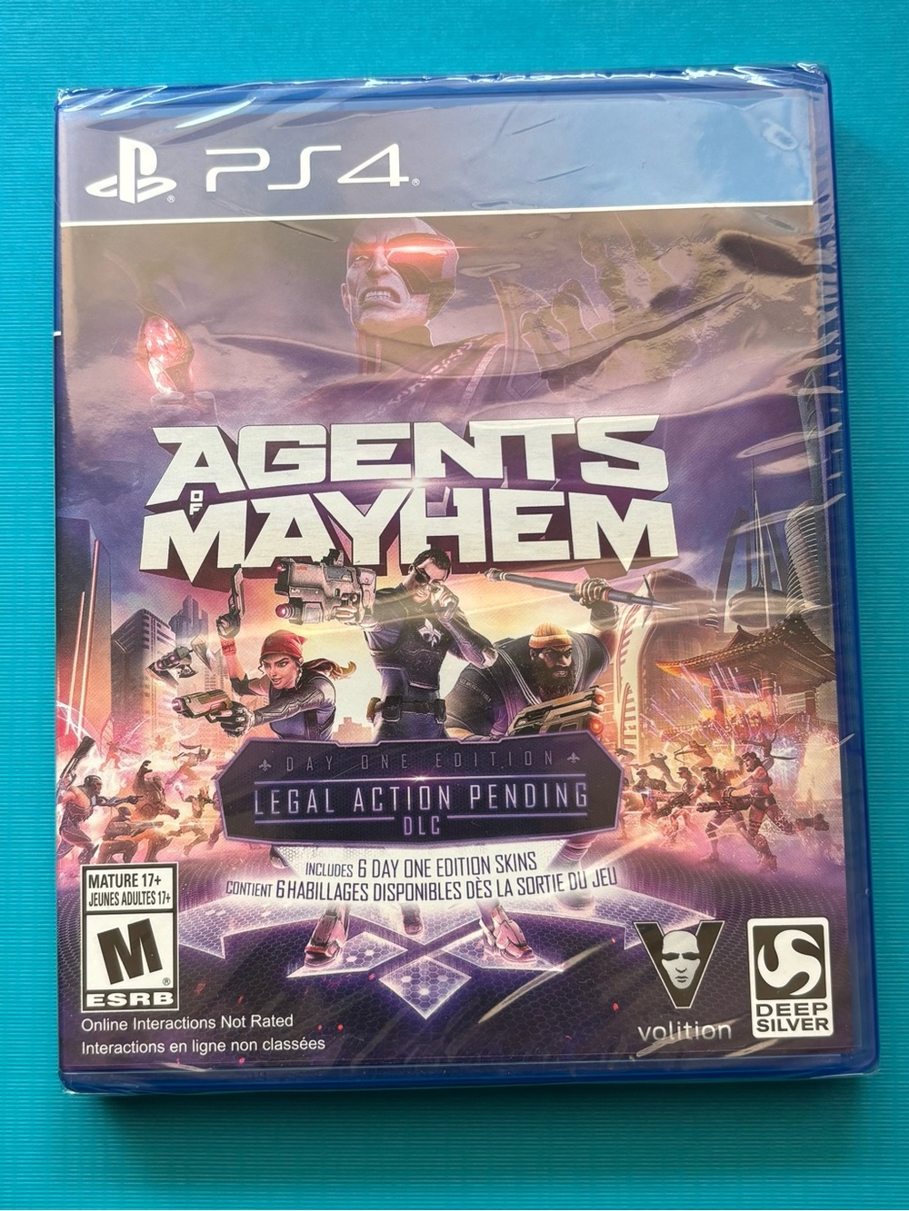 Agents of Mayhem for the PS4 (never opened)